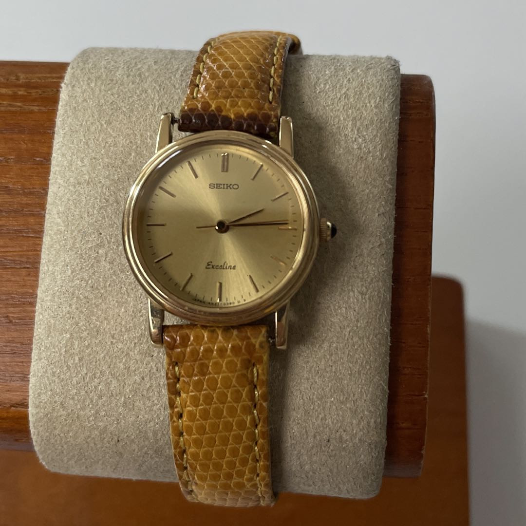 Seiko Exceline Analog Quartz Women Wristwatch Vintage