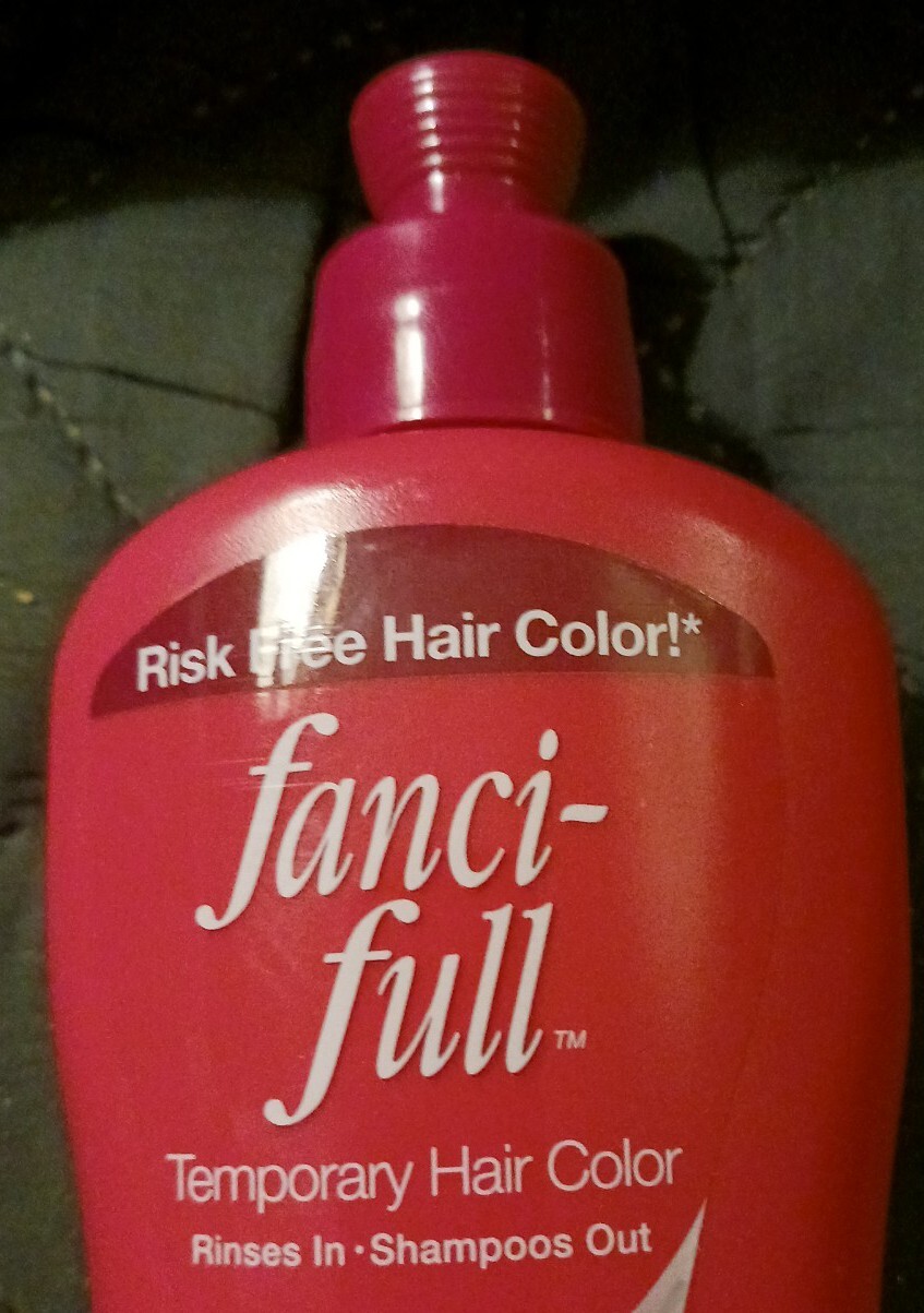 Fanci-Full 1 bottle. Rinse In - Shampoo Out. Temporary Hair Color. 52 WHITE MINX