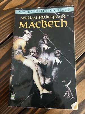 Macbeth (Dover Thrift Editions) - Paperback By William Shakespeare - ACCEPTABLE