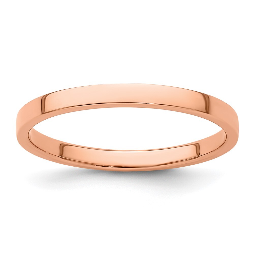 Flat Edge Copper Band Ring 1.5mm Width - Made in The USA Flat Edge Copper Band Ring 1.5mm Width - Made in The USA