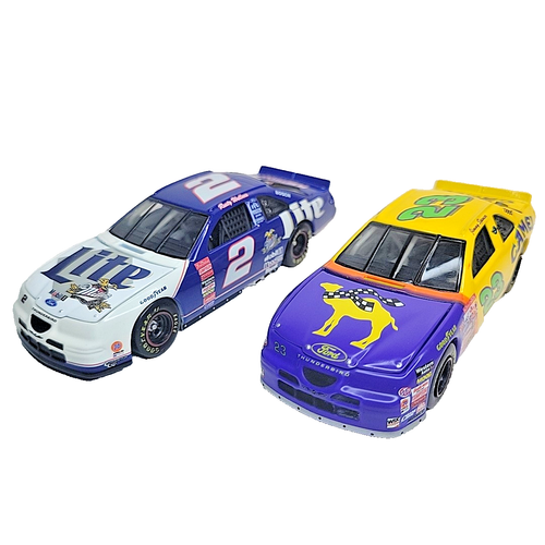 1:43 Wallace & Spencer 1997 Miller Lite & CAMEL Diecast Car Revell NASCAR LOT