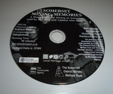 SOMERSET MINING MEMORIES DVD LOCAL HISTORY  BRITISH COAL PIT MINER COLLIERY NCB 