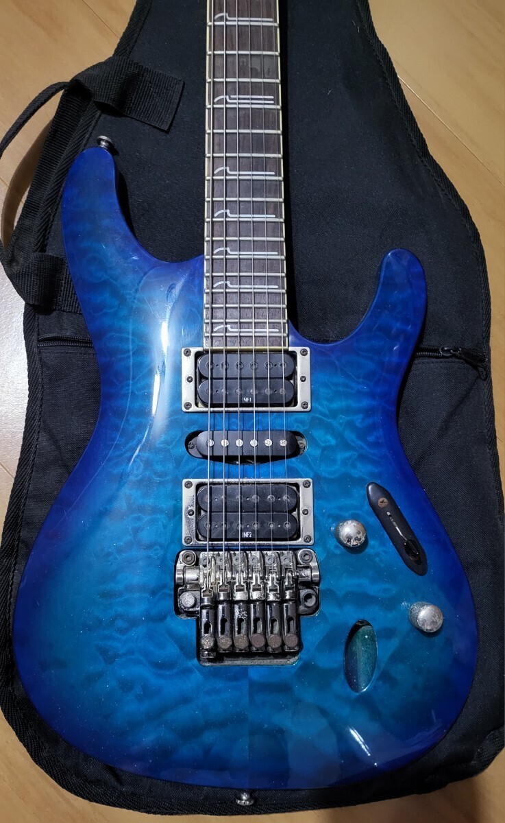Ibanez S570 DXQM Electric Guitar - Low Action, Used, Minor