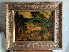 Peinture à l'huile du 20ème siècle