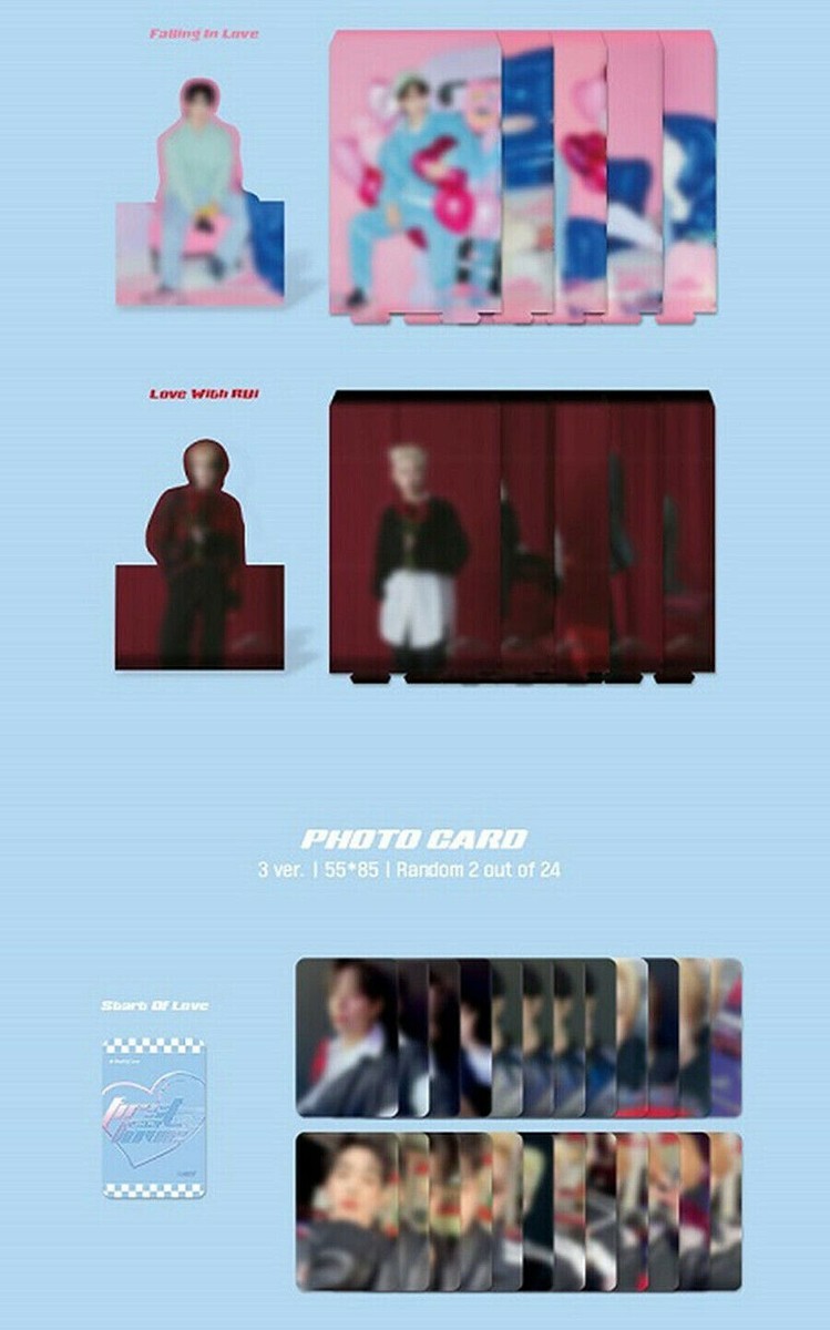 WEI PART.1 FIRST LOVE 4th Mini Album START OF LOVE CD+Buch+F