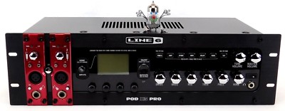 Line 6 Pod X3 Pro Guitar Amp Modeler Rack + Neuwertig + OVP + 1.5Jahre Garantie
