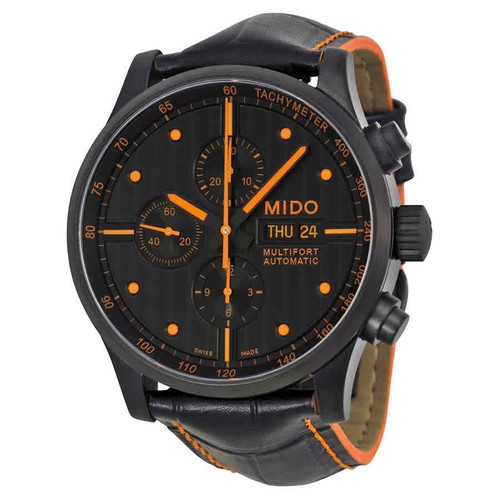 Mido Multifort Cronografo Automatico Orologio Uomo M0056143605122 | eBay