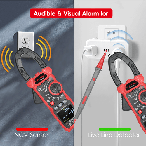 HABOTEST Digital Clamp Meter Multimeter True RMS AC/ Amp Volt Ohm Tester G1R1 - Picture 12 of 12