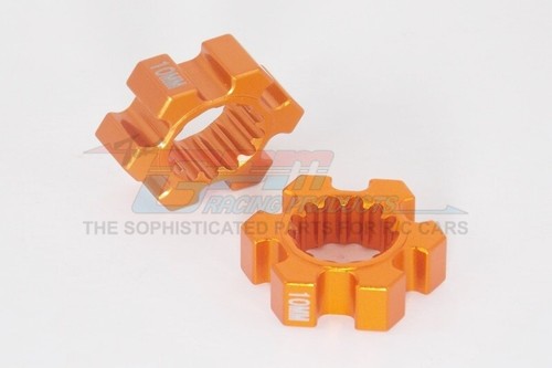 GPM TXM010/10MM ALLOY WHEEL HEX 10MM THICKNESS FOR TRAXXAS X-MAXX 6S 8S MONSTER - Picture 5 of 7