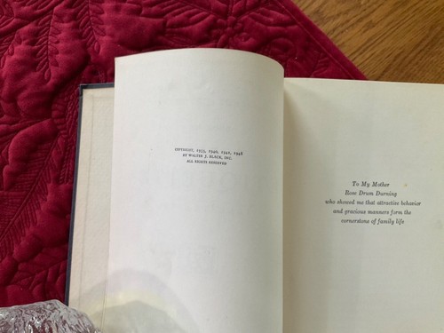 Book of Modern Etiquette: by Elinor Ames 1948 Hardcover - Picture 2 of 9