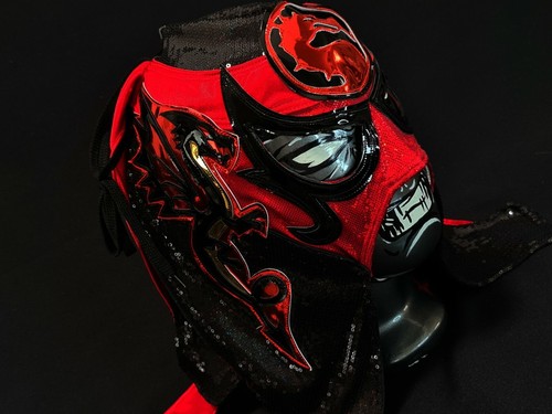 DRAGON MASK WRESTLING MASK LUCHADOR WRESTLER MASK LUCHA LIBRE MEXICANA MASK - Picture 3 of 6