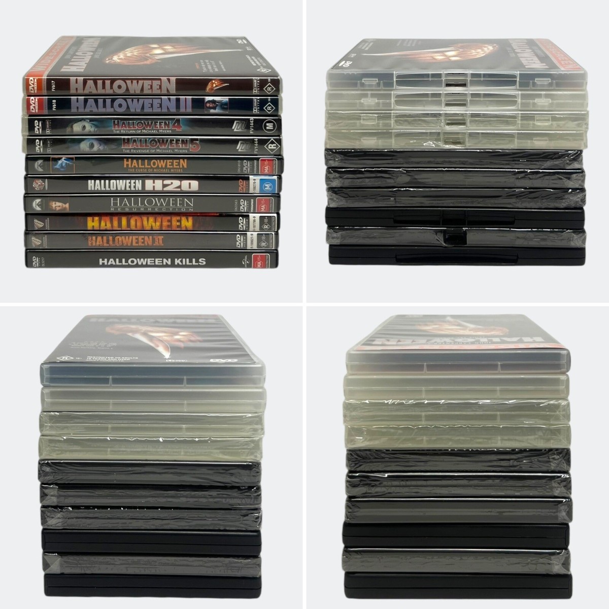 Halloween 10x DVD Bundle [John Carpenter + Rob Zombie] - 6 Sealed