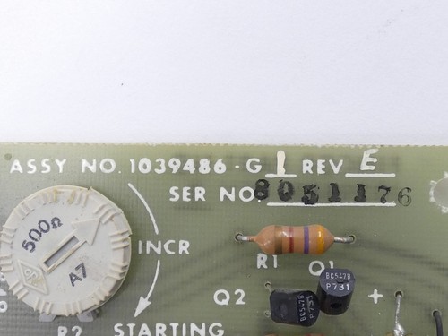 Placa de control de CA Fincor 1039486-G1 Rev E - Imagen 5 de 6