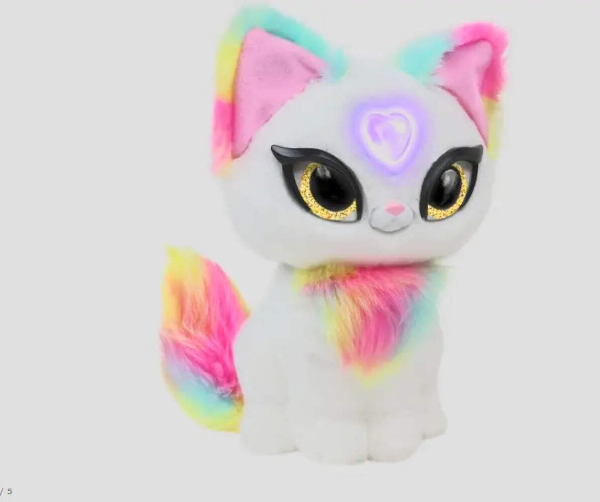 Peluche interactive MISTIE SECRETS chat électronique tactile et sonore MY FUZZY FRIENDS