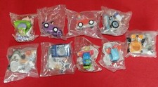 Burger King Toys Lot of 9 Unopened BOOMER SNAPS JAWS COMMANDO CUFFS WHEELS MORE