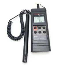 Thermo Hygrometer Model 8711. Relative Humidity. Cable is Damaged. 