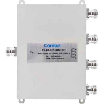 Comba Telecom PS-K4-ON50M(XH) 555-2700MHz 4-Way Power Splitter Wilkinson - New