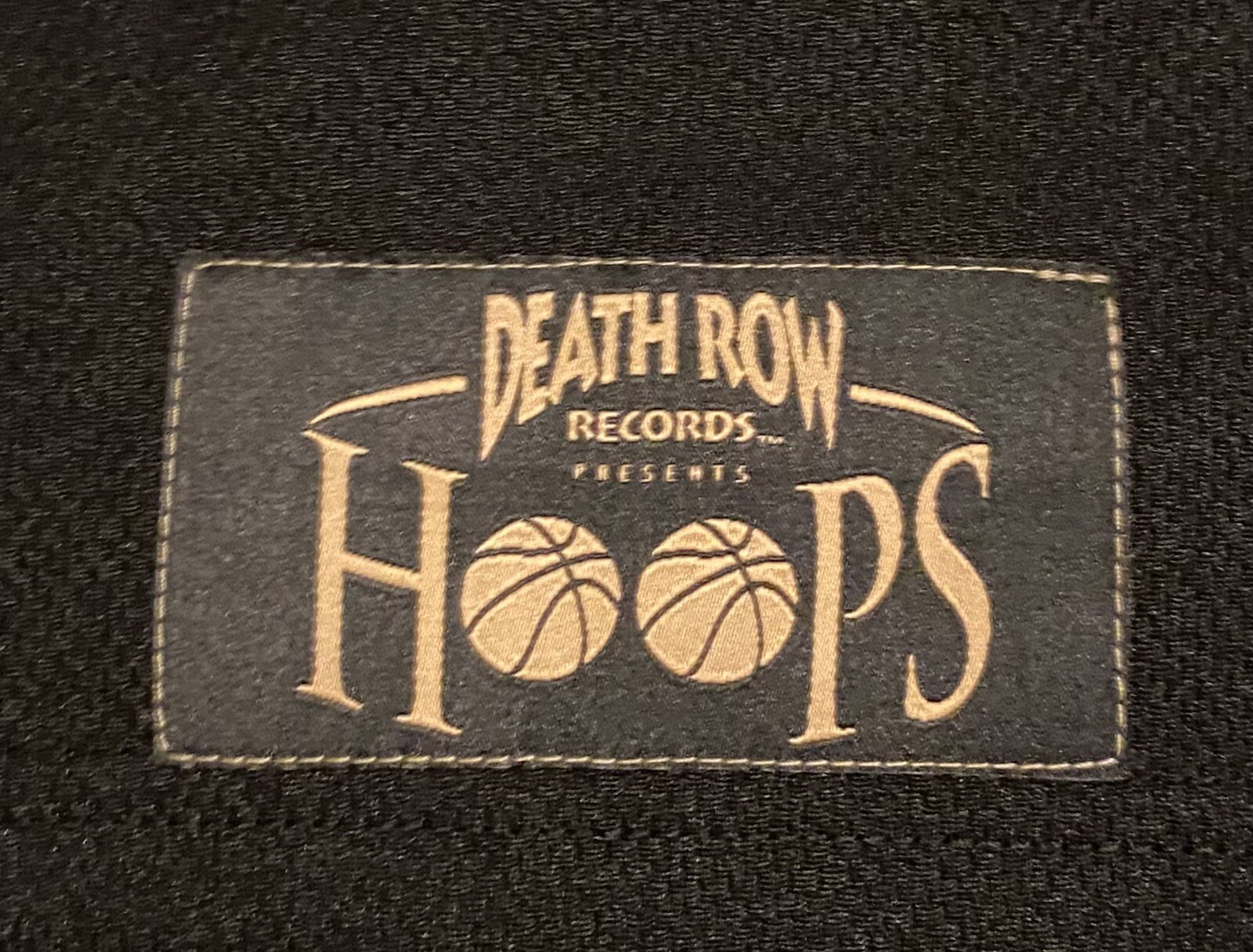 FILA ???? Maglia Cerchi Death Row Records ~ Nero Rosso ~ 3XL ~ Nuova! ????