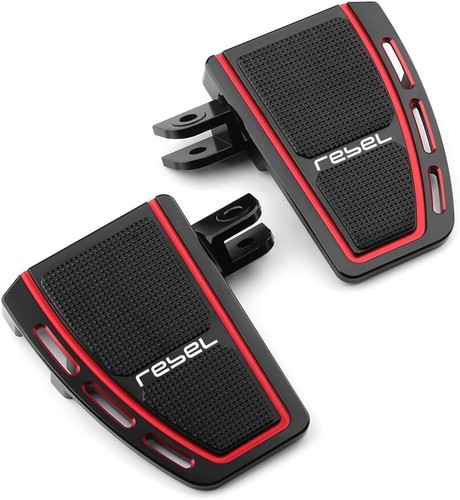For Honda Rebel CMX 1100 2021-2024 Wide Footpeg Front Rider Footboards Enlarger - Picture 12 of 15