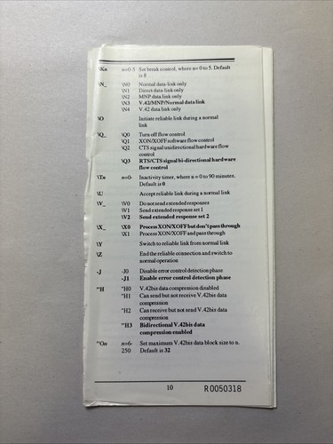 Guida utente FAX/Voce interno High Performance V.32bis/V.42bis 14.400 BPS - Foto 2 di 7