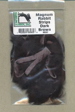 Magnum Rabbit Strips -  dark brown     MRS87