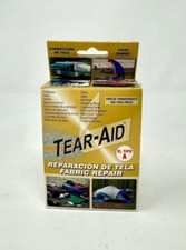 TEAR-AID FABRIC REPAIR SEE-THRU PATCH TYPE A ' INSTRUCTIONS IN SPANISH '