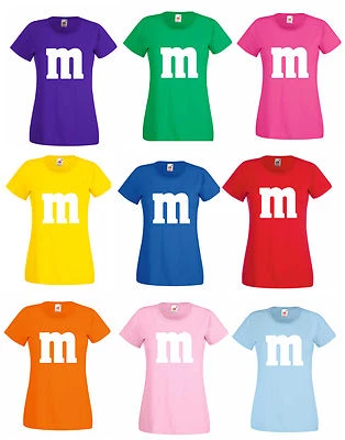 Kinder + Herren + Damen Kostüm Gruppenkostüm Paarkostüm für M&M Fans Karneval