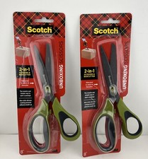 Scotch Non-Stick UNBOXING SCISSORS 2-in-1 Scissors/ Boxcutter 8" READ MORE 2pk
