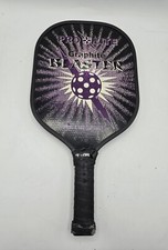 Pro Lite Blaster Graphite Pickleball Paddle Racquet Purple Made In USA