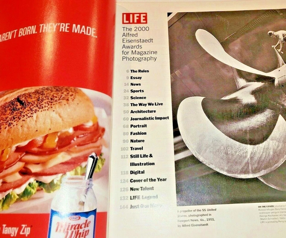 SPRING, 2000 LIFE Magazine Special Edition FREE SHIP Advertising Photo ads '00 - Image 2 of 4