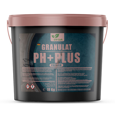 10kg Pool pH Plus Granulat pH Wert Heber 1 kg Wasserpflege Schwimmbecken PREMIUM