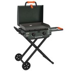 Portable Outdoor Griddle Propane Gas 2-Burner 22 Inch