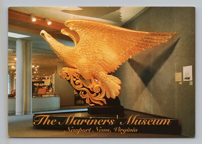 Postcard Lancaster Eagle Mariners Museum Newport News Virginia