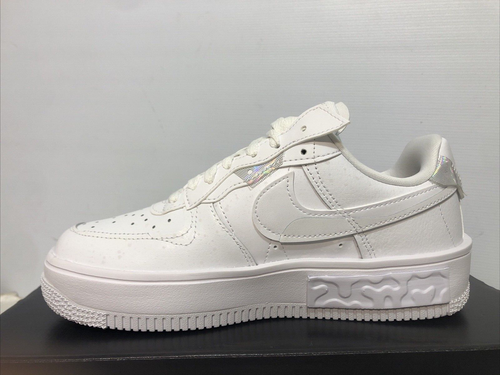 Nike Air Force 1 Fontanka Shoes Triple White DQ5021-100 Women's Size 7.5 - Picture 3 of 8