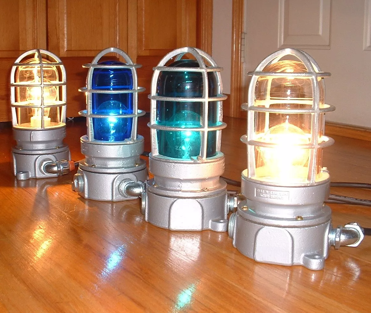 1 Vintage Crouse Hinds Industrial Explosion Proof Light Fixture Shade Globe