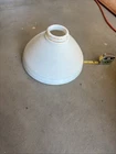 vintage lamp globe shade Milk Glass