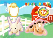 1999 Stickers Series 3 TY Beanie Baby Official Club Trading Card