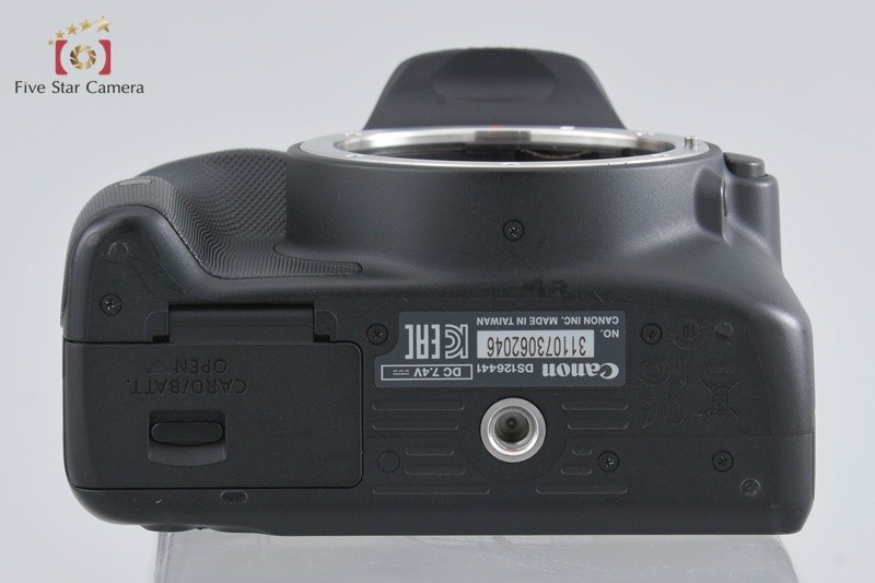 Canon EOS Kiss X7 / Rebel SL1 / 100D Black 18.0 MP DSLR Camera