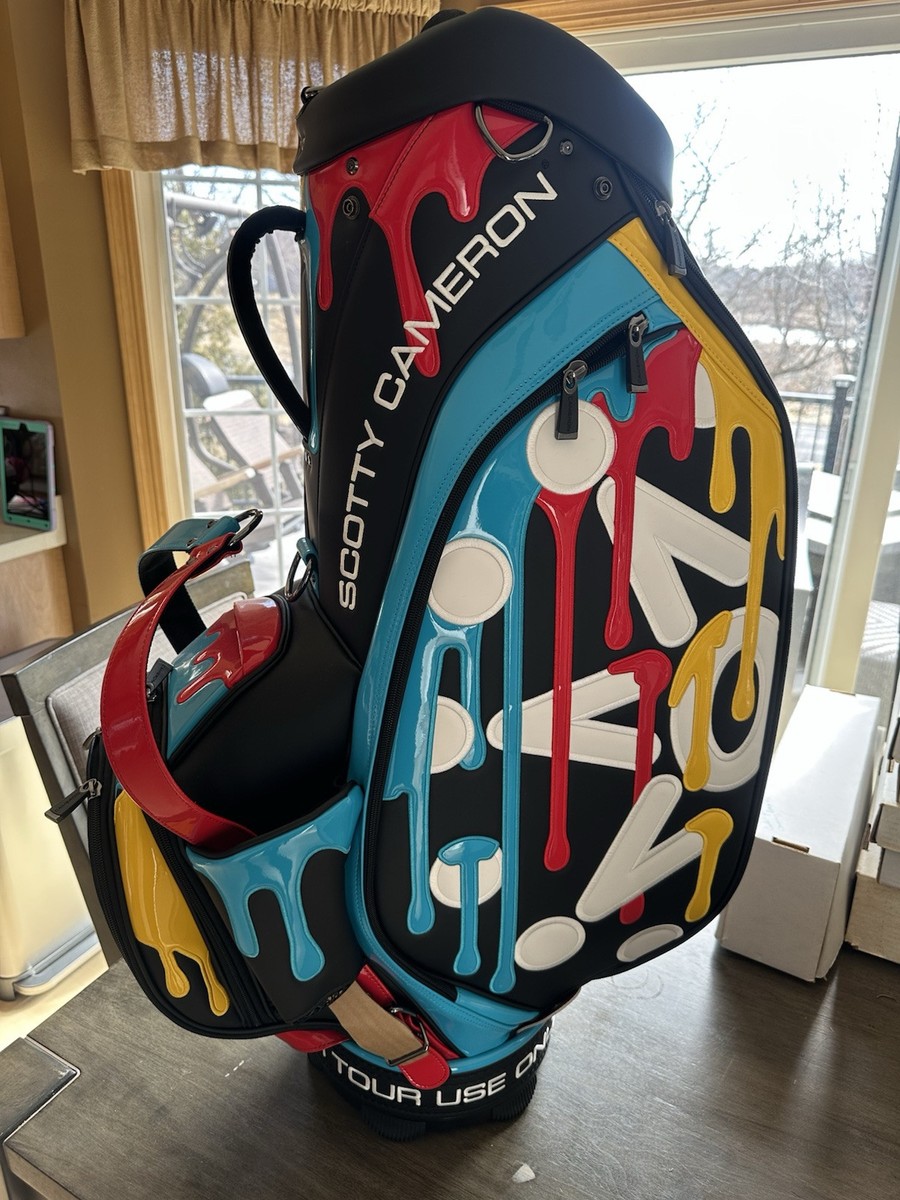 d*5様 本物‼️ SCOTTY CAMERON Paint Drip Tour 2025 Scotty Cameron Paint Drip Tour Bag - Circle T - Gallery