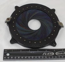 Ultra Large Iris Diaphragm for Mounting Large Format Lenses 4 1/2" Opening