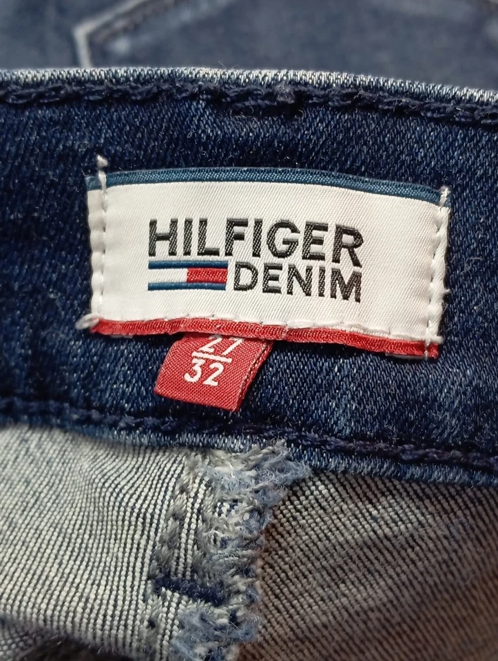 TOMMY HILFIGER DENIM Jeans cigarette Dames Jeans T EU 36 bleu style décontracté - Photo 4/4