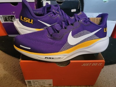 Nike Air Zoom Pegasus 41 LSU Louisiana State Tigers Court Purple Gold IB3248 500