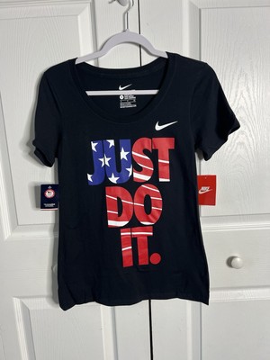 Nike Just Do IT Olympic Women T-Shirt 801192 010