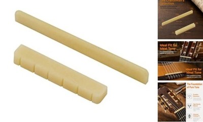 Classical Guitar Bridge Unbleached Bone 6 Strings Classical Bridges 1 pair