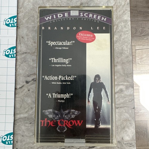 The Crow VHS 1994 Brandon Lee, Miramax - Picture 1 of 3