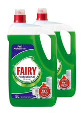 Fairy Professional Washing Up Liquid Original 5L - Pack of 2 3.50 per litre
