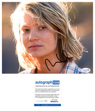 Mia Wasikowska 'Tracks' Signed 8x10 Photo 'Robyn' ACOA