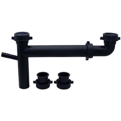 PPG 53319 for PlumbMaster E.O.Waste W/Dishwasher Branch 1-1/2,Univ,Blk,1/2Br