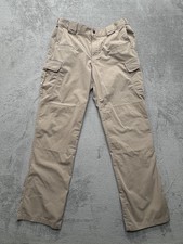 5.11 Tactical Pants Mens Measured 36x33 Khaki Ripstop Cargo Outdoor Workwear