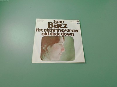 LP-Single Joan Baez ''When Time is Stolen & The Night They Drove Old Dixie Down''